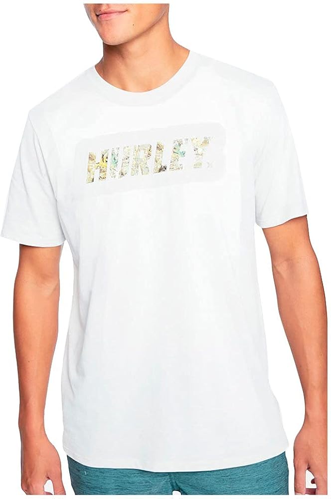 Hurley Men's Dri-fit Fastlane Realtree Short Sleeve T-Shirt: Clothing