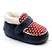 Kuner Baby Boys and Girls Cotton Rubber Sole Sneaker Outdoor Warm Snow Boots First Walkers 6-24 Months