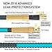 [NEW 2018] Expandable Garden Hose 50Ft Extra Strong – Brass Connectors w/Protectors 100% No-Rust & Leak, 9-Way Spray Nozzle - Best Water Hose for Pocket Use - 100% Flexible Expanding up to 50 ft