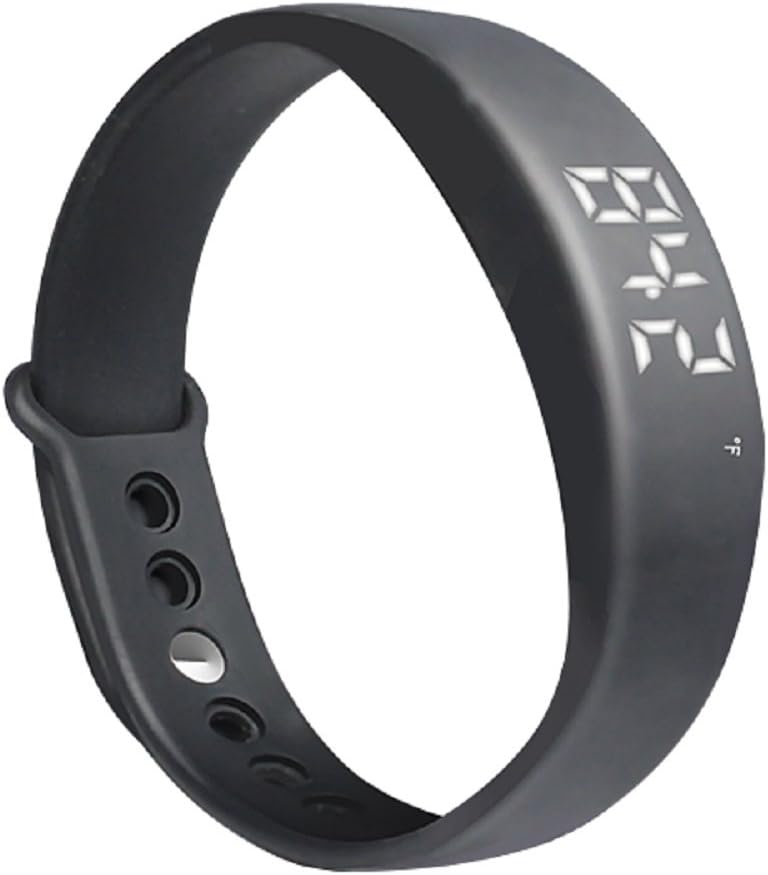 SUBA W5 Smart Bracelet, Sports, Fitness Tracker, Bluetooth Smart Watch, Activity Tracker, Healthy Wristband, Pedometer, Sleep Monitor, Waterproof (Black)