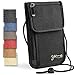 Passport Holder- by YOMO. RFID Safe. The Classic Neck Travel Wallet.