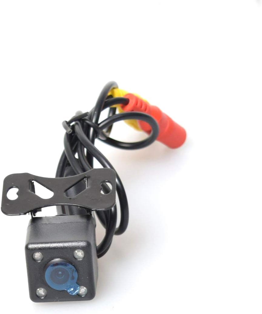 Cocar Car Auto Screw Mount HD CCD Rear View Backup Camera 170 Degree View Angle - Mirrored Image w/Grid Lines - 4 Infrared Lights Night Vision