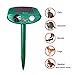 Redeo Cat Repellent Outdoor Solar Powered Ultrasonic Animal & Pest Repeller Scare Cat Dog Deer Rabbit Squirrel and Other Unwanted Animals Away