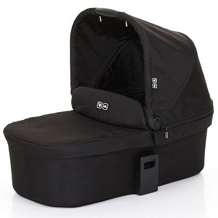 ABC Design Babytragetasche 91295708 Coal Babywanne Weich Für Salsa 3/4 und Zoom, schwarz