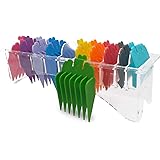 Professional Hair Clipper Guide Combs,Hair Clipper Cutting Guides/Combs #3170-400 -From 1/8inch to 1inch compliable with Most