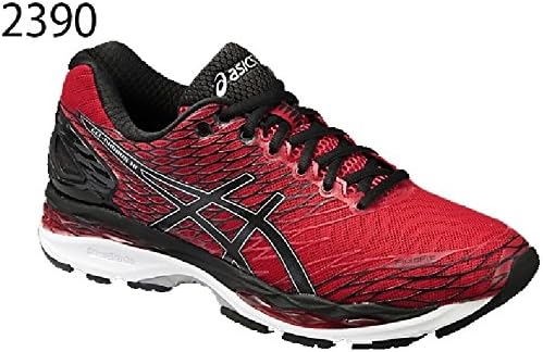 Amazon アシックス メンズランニングシューズ Gel Nimbus 18 ゲルニンバス18 フルマラソン 陸上 競技 部活 レギュラー幅 足幅 紳士 男性用 トレーニング 靴 Tjg740 25 5cm 2390 レッド ブラック Asics アシックス ランニング
