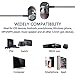 KEKU 2 Pack Metal Smart Wire-Controlled Earbuds with Remote Control and Microphone for All Smartphones, laptops, Games, for All 3.5mm Interface Devicesthumb 4