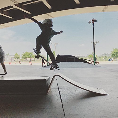 Graw Jump Ramps G35 for Skateboard, BMX and More - 14" High Wood Launch Ramp