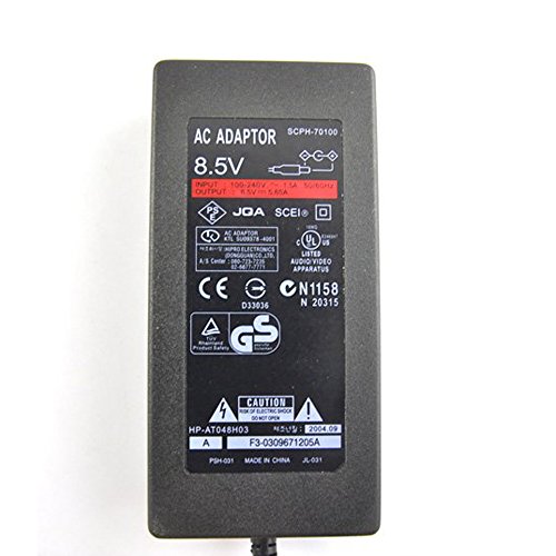 Power Adapter Cord Slim AC Adapter Charger Supply for PlayStation 2 Sony PS2 70000 Console - Thumbnail 3