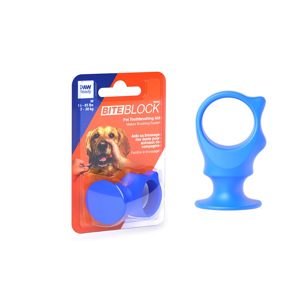 Photo 1 of Paw Ready Pet Toothbrushing Assistant for Dogs and Cats Allows You to Brush Your pet’s Teeth Without Constantly Worrying About Getting Bitten Medium Size for Pets Between 15-85 lbs. (7-38.5 Kg)