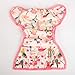 One Size Cloth Diaper Cover Snap With Double Gusset (Flamingo)