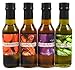 Infused Olive Oil Quartetto: Habanero, Chipotle, Ancho, Jalapeno (Pack of 4 x 150ml Bottles)