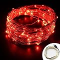 USB String Lights, OFTEN 33ft/10M 100LEDs Copper Wire Starry LED String Lights Silver for Christmas Wedding Party Club Home Indoor Outdoor Decorating