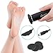 Powerful Electric Callus Remover with 60pcs Sandpaper Disk Speed Adjustable (Black) … (black)