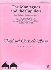 The Montagues And Capulets From Romeo And Juliet Piano Sheet Music Prokofiev Sergei Amazon Com Books
