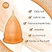 Blossom Menstrual Cup (Large, Orange)