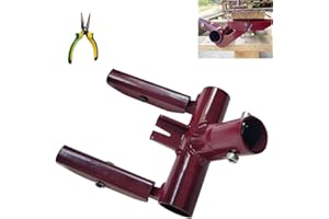 JINHAN Pallet Buster Tool - Articulating Pivot-Action Head Deck Board Removal Tool Deck - Wood Pallet Tool Breaker Pry Bar Puller (Without Handle)