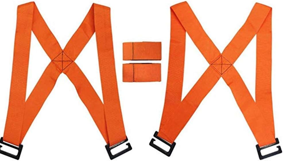 Lifting and Moving Straps,2-Person Forearm Forklift Moving Straps Shoulder Harness for Furnitures,550 Pounds Bearing,Easy Use