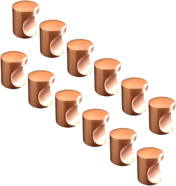 CoZroom Schrankknäufe aus gebürstetem Messing, Schubladenknöpfe