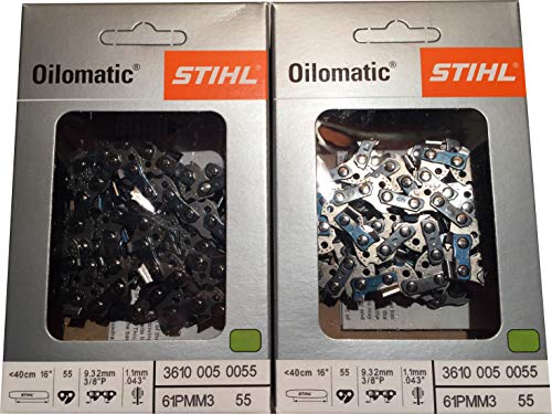 Stihl 3610 005 0055 Pack of 2 Chainsaw Chains