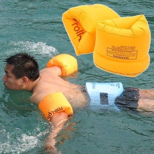 RULONG Kids children adult Inflatable Safety Water Pool Wings Swimming Arm Bands Floats