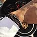 SEVENSTONE Braided Leather Nail Bracelet for Men Women Stainless Steel Charm Cuff Wristband Bangle Father's Day