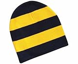 Sportsman Rugby Striped Knit Beanie