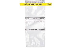 WHIRL-PAK Sampling Bag, Write-On, 4 oz, PK500 B01062WA