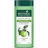 Biotique Green Apple Shine &amp; Gloss Shampoo &amp; Conditioner Promotes Healthy, Shiny and Glossy Hair Nourishes Scalp Makes Hair Soft &amp; Smooth Botanical Extracts All Skin Types 180ml