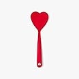LT SWEETHEART – HEART-SHAPED SILICONE SPATULA BAKING UTENSILS 11.5” (30 cm) L x 4” (10 cm) W