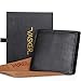 VASKER Top Grain Genuine Leather Wallets for Men RFID Blocking Bifold with Coin Holder