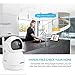 DEATTI Smart Pet Camera Baby/Elder/Dog/Cat/Nanny Indoor WiFi Security Camera 1080P for Home Surveillance with Two-Way Audio,Night Vision,Motion Detection,Phone App Control