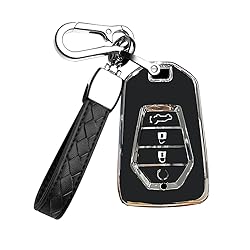 HIBEYO TPU Key Fob Cover for Isuzu New MU-X X