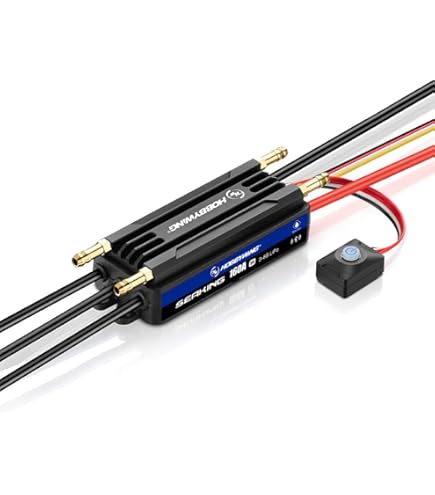 Amazon.com: HOBBYWING SEAKING 200A HV V4 ESC (5-14S) : Toys & Games