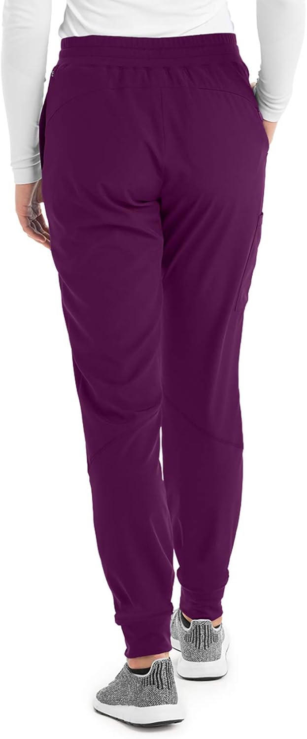 BARCO ONE 3-Pocket Boost Jogger Pant for Women– 4-Way Stretch Medical Scrub Pant: Clothing