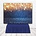 BoTong 7x5ft Blue and Gold Spots Photography Backdrop (Not Glitter) Baby Photo Background Photo Baby Shower Birthday Carnival Party Kids Newborn Children Portrait Photo Studio BT-win0373-7x5FT