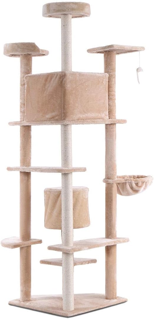 space saving cat tree