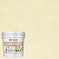 VASARI Lime Plaster & Paint | LIME PAINT | Made from Natural Lime and Powdered Marble | color: Refined Gold #5 | size: 1 Gallon