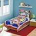 Paw Patrol All Paws on Deck 4-Piece Toddler Bedding Set - Includes Quilted Comforter, Fitted Sheet, Top Sheet, and Pillow Case