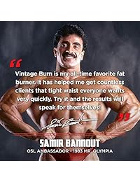 Old School Labs Vintage Burn Quemador de grasas termogénico, suplemento para pérdida de...