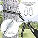 Simple Deluxe 10-Feet Pair of 800 LBS Heavy Duty Lightweight Portable Hammock Straps 32 Loops and 2 Metal Locking Carabiners
