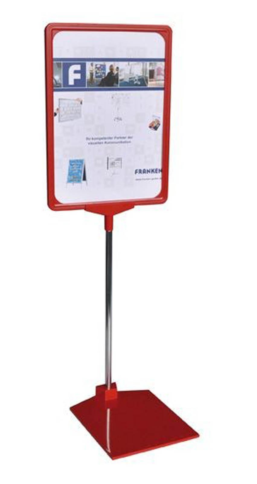 Franken PSM A4 01 Price Stand DIN A4 Red