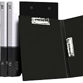 A4 Double Strong Clips File Folder Report Cover | Punchless Binder, Clamp Binder Without Rings Office Project Folder, File Folder, for Letter Size, 200 Sheet Capacity (2)