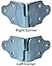 Corner Stake Rack Brackets, Normally Used for Connecting Trailer Side Panels, 2 Corners Both Left and Right Hand Sets