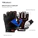 WindRider Pro Sailing Gloves - 3/4 or Full Finger - Padded Palm and Amara Reinforcement - Mesh Back for Comfort - Perfect for Sailing, Paddling, Canoeing or SUP - Sizes for Men, Women and Kids