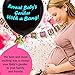 Gender Reveal Confetti Balloon – Pink and Blue Confetti Balloon – Balloon for Baby Shower – Giant Black Balloon for Gender Reveal