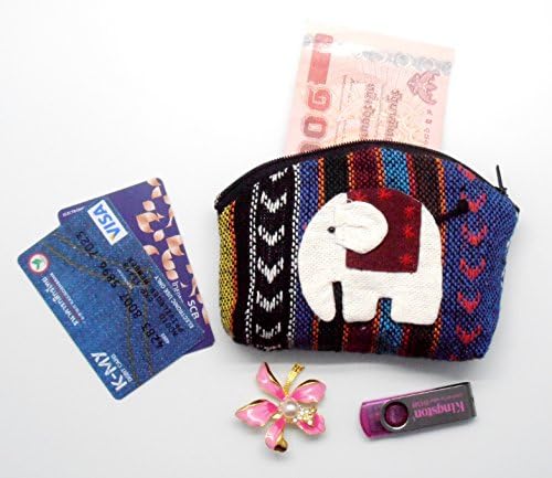 NEW HANDY HOBO HIPPIE STYLE FABRIC BAG BEAUTY ELEPHANT PATTERN PURSUE MONEY FROM THAILAND