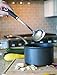 Internet?s Best Stainless Steel Soup Ladle with Rubber Grip - Large Kitchen Utensil Spoon - Punch Bowl and Soup Pan Ladle