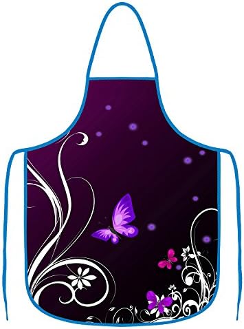 Apron Pattern Commercial Restaurant Home Kitchen Cooking Aprons for Men Women Chef