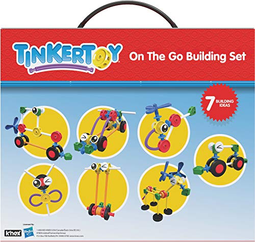Tinkertoy On The Go Building Set - 65 Parts - Ages 3 & Up - Creative Preschool Toy - //medicalbooks.filipinodoctors.org